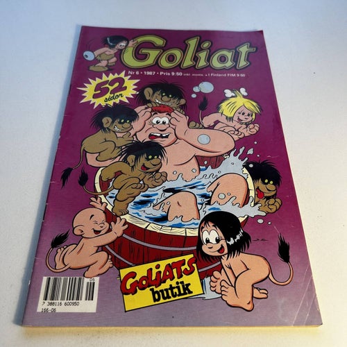Goliat nr 6 1987, samlarex! FN