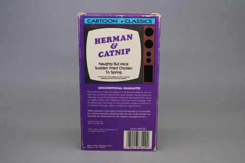 Herman & Catnip - VHS