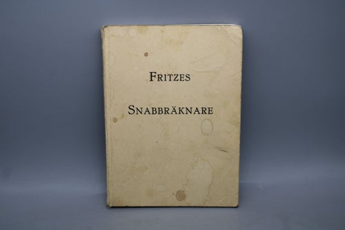 Fritzes Snabbräknare 1946