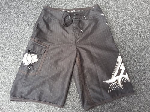 FOX SHORTS / BADSHORTS STL. 28 SVART
