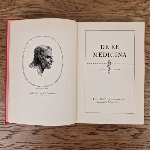 De Re Medicina 1941 Eli Lilly Anatomical Plates Vintage Medical Book