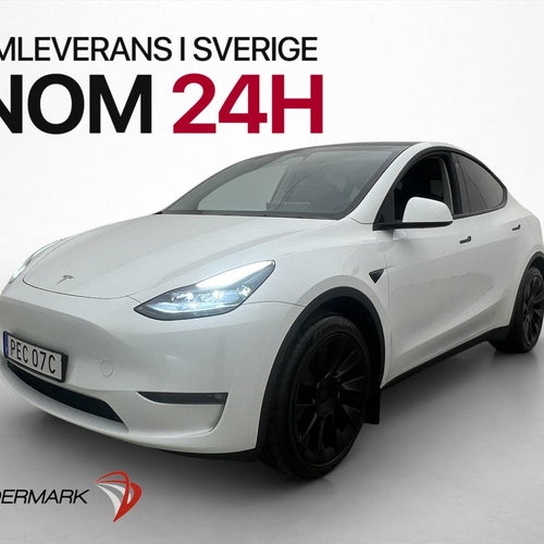 Tesla Model Y Long Range AWD Dragkrok Pano Värmepump AP MOMS