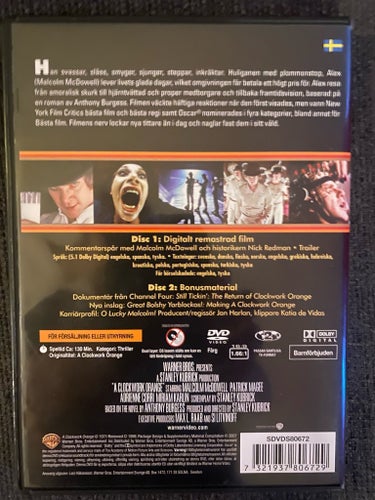 A Clockwork Orange (Specialutgåva, 2 diskar)