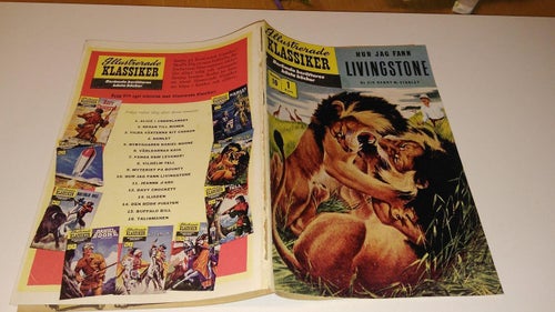 illustrerade klassiker 10 Hur jag fann Livingstone - Sir Henry M. Stanley. Good+
