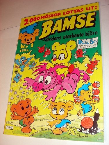 BAMSE 1984 1 (svensk) NY OLÄST
