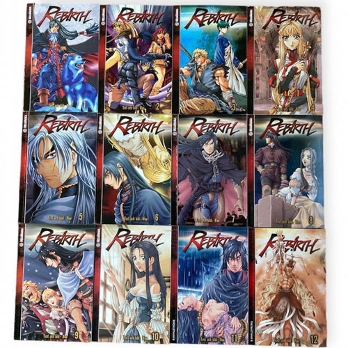 Rebirth Vol. 1-12 | Manga | Svensk text | MegaManga