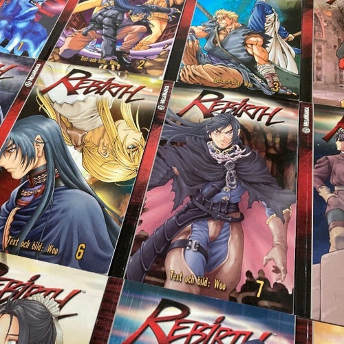 Rebirth Vol. 1-12 | Manga | Svensk text | MegaManga