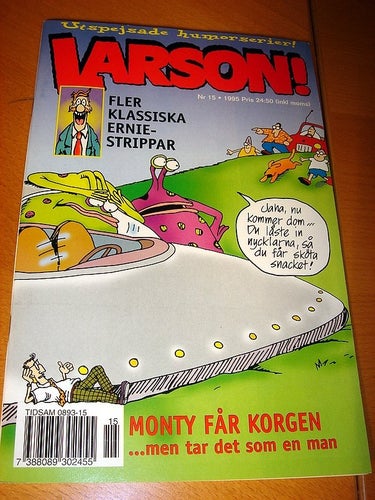 LARSON (svensk) NY OLÄST Nr 15 1995 !! Extra tjockt