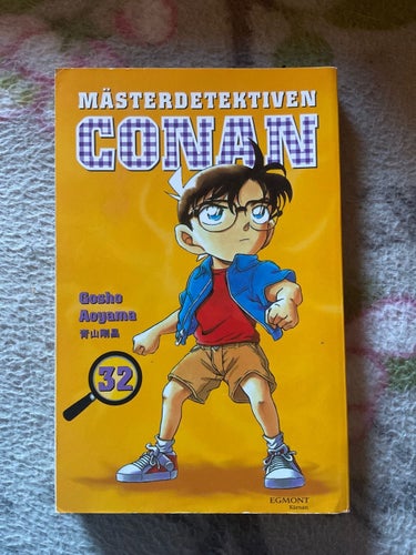 Mästerdetektiven Conan vol 32 - svenska manga anime shonen deckare spänning