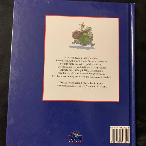 Boken. De bortglömda leksakerna Jakten på diamanttjuvarna-