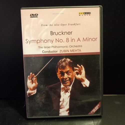 Bruckner No. 8 in A Minor DVD -The Israel Philharmonic Orchestra - Musik Dvd