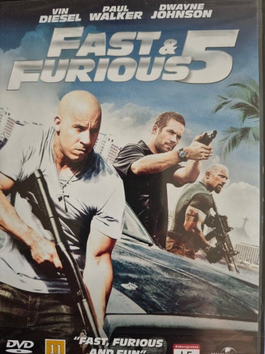 Fast & Furious 5 DVD Ny/ Inplastad