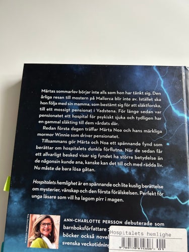 Hospitalets hemlighet av Ann-Charlotte Persson, 2019