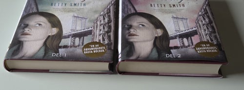 Det växte ett träd i Brooklyn. Betty Smith. del 1 och 2. Inbundna.