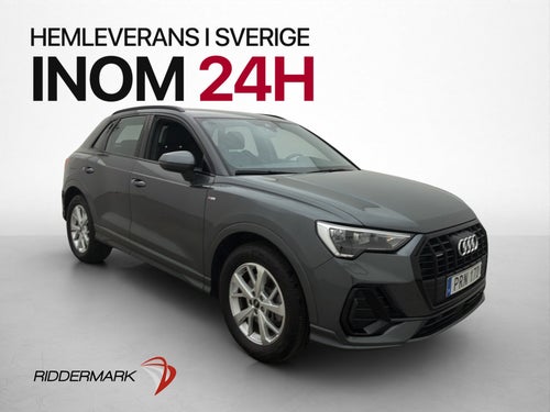 Audi Q3 40 TFSI Q S-line Cockpit Skinn Drag Kamera 190hk