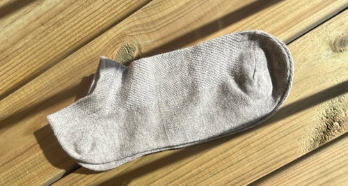 Ljusgrå strumpor, storlek 39-42