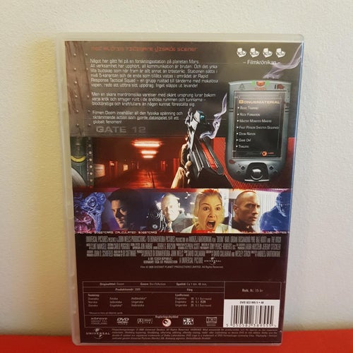DVD - Doom - Mycket Fint Skick
