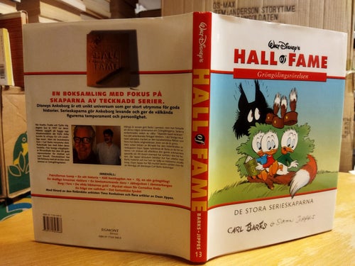 Walt Disney's Hall of Fame de stora serieskaparna 13 Carl Barks Daan Jippes Grön
