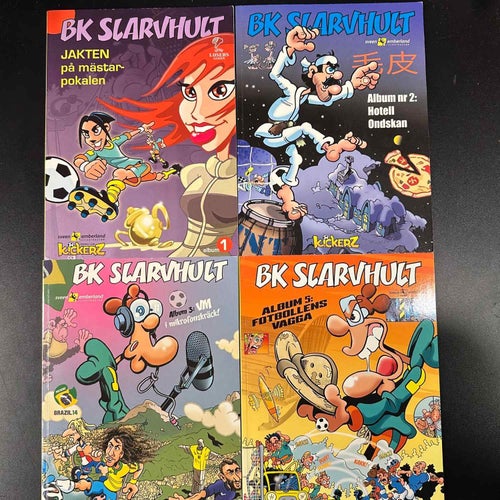4 st BK Slarvhult - Album 1-3 & 5