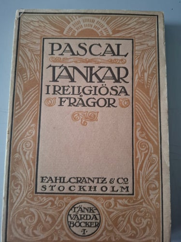 Blaise Pascal: Tankar i religiösa frågor