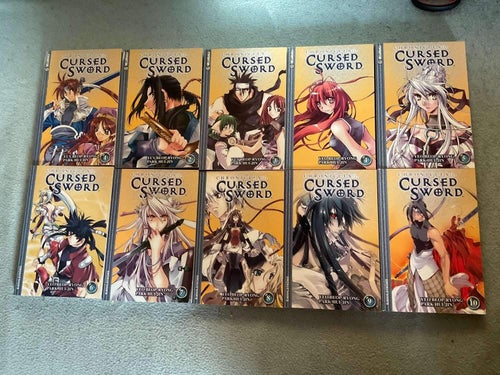 Chronicles of the cursed sword vol 10 - komplett svenska manga anime manhwa