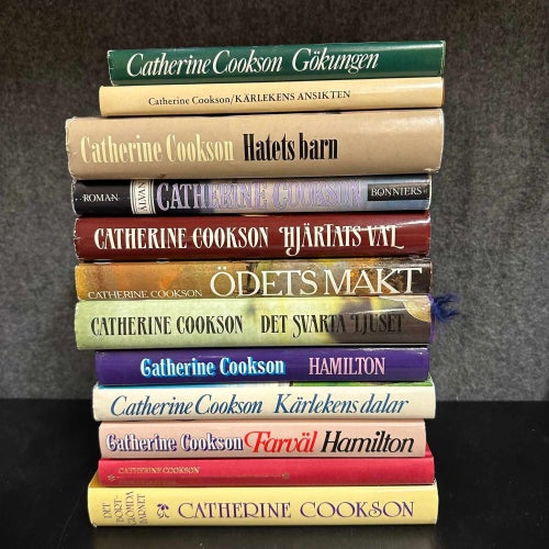 12 böcker av Catherine Cookson - Stort Bokpaket