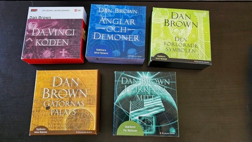 Dan Brown Ljudböcker