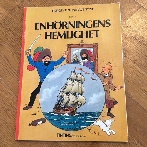 Tintins Äventyr: Enhörningens Hemlighet, Del 1 av Hergé, Publicerad År: 1971