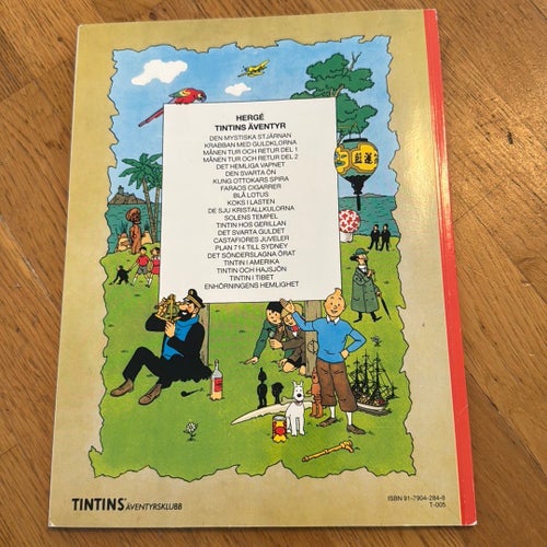 Tintins Äventyr: Enhörningens Hemlighet, Del 1 av Hergé, Publicerad År: 1971