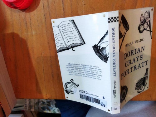 Dorian Grays porträtt av Oscar Wilde. bok, pocket. Very Fine+. BM