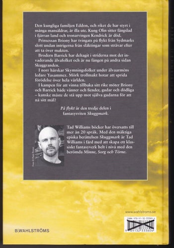 Tad Williams / Skuggmark 3 / På Flykt / Kartonnage / Nära nyskick