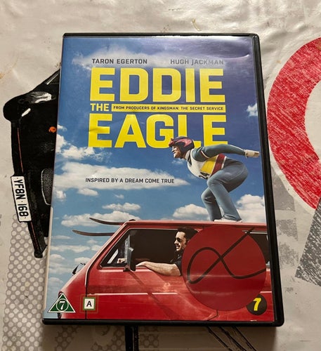 EDDIE THE EAGLE (2015) SVENSK UTGÅVA I MKT FINT SKICK!
