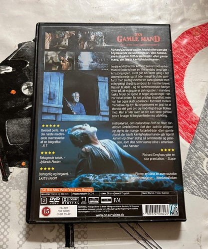 DEN GAMLE SOM LÄSTE OM KÄRLEKEN (2001) DANSK UTGÅVA MED SVENSK TEXT I FINT SKICK