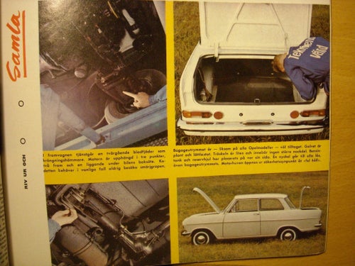 Nytest av Opel Kadett från 1963