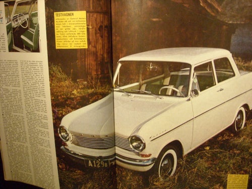 Nytest av Opel Kadett från 1963