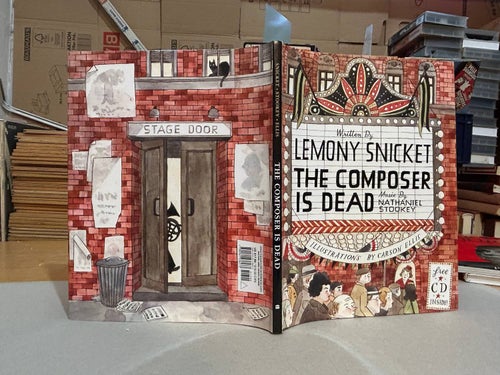 The Composer Is Dead by Lemony Snicket. Bok. Very Fine plus
