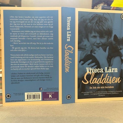 Sladdisen en bok om min barndom av Viveca Lärn, bok, Very good+