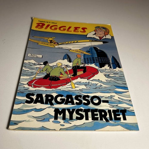 Biggles #1, 1a upplaga, samlarex! FN