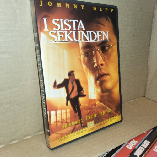 I sista sekunden - DVD