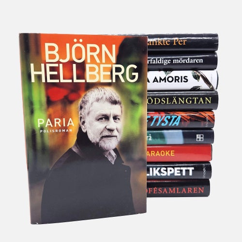 Björn Hellberg - bokpaket med 10 böcker