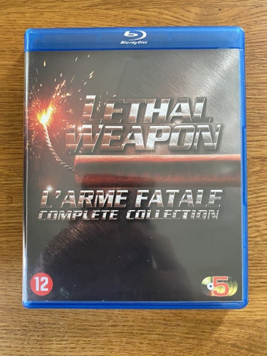Dödligt Vapen / Lethal Weapon 1-4 BOX BLURAY