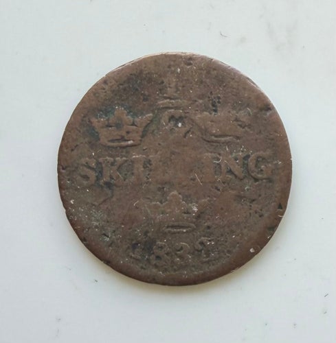 1/6 skilling 1832 Palmqvist