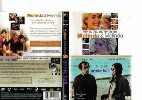 Melinda & Melinda + Annie Hall 2 DVD Filmer , av Woody Allen