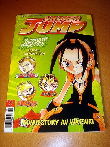 SHONEN JUMP (svensk) NY OLÄST Nr 5 2007 !!!!!