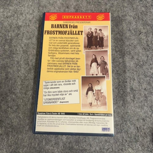 Barnen från Frostmofjället - VHS