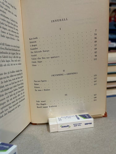 Noveller 1 av Eyvind Johnson. Bok. Very Good plus
