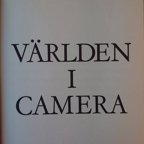 Världen i Camera. Bernces Förlag 1964.