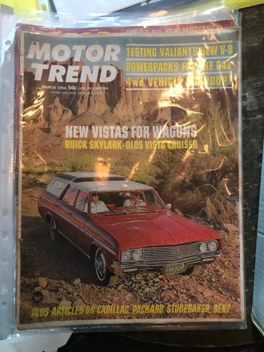 Motor Trend, Mars 1964