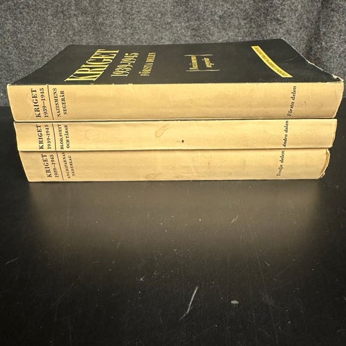 Kriget i tre delar 1939-1945