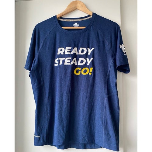 Tee Jays blå funktionströja T-shirt, storlek M